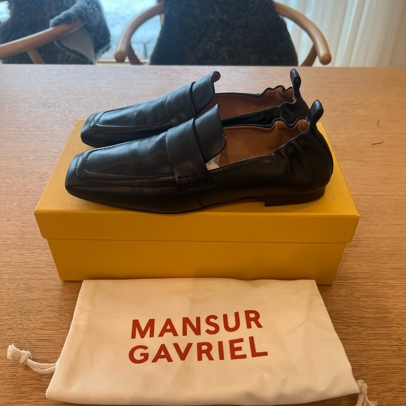 Mansur Gavriel Square Toe Loafers - Picture 2 of 4